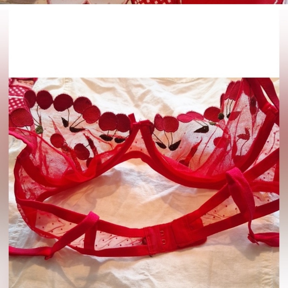 For love of lemons Cherry bra